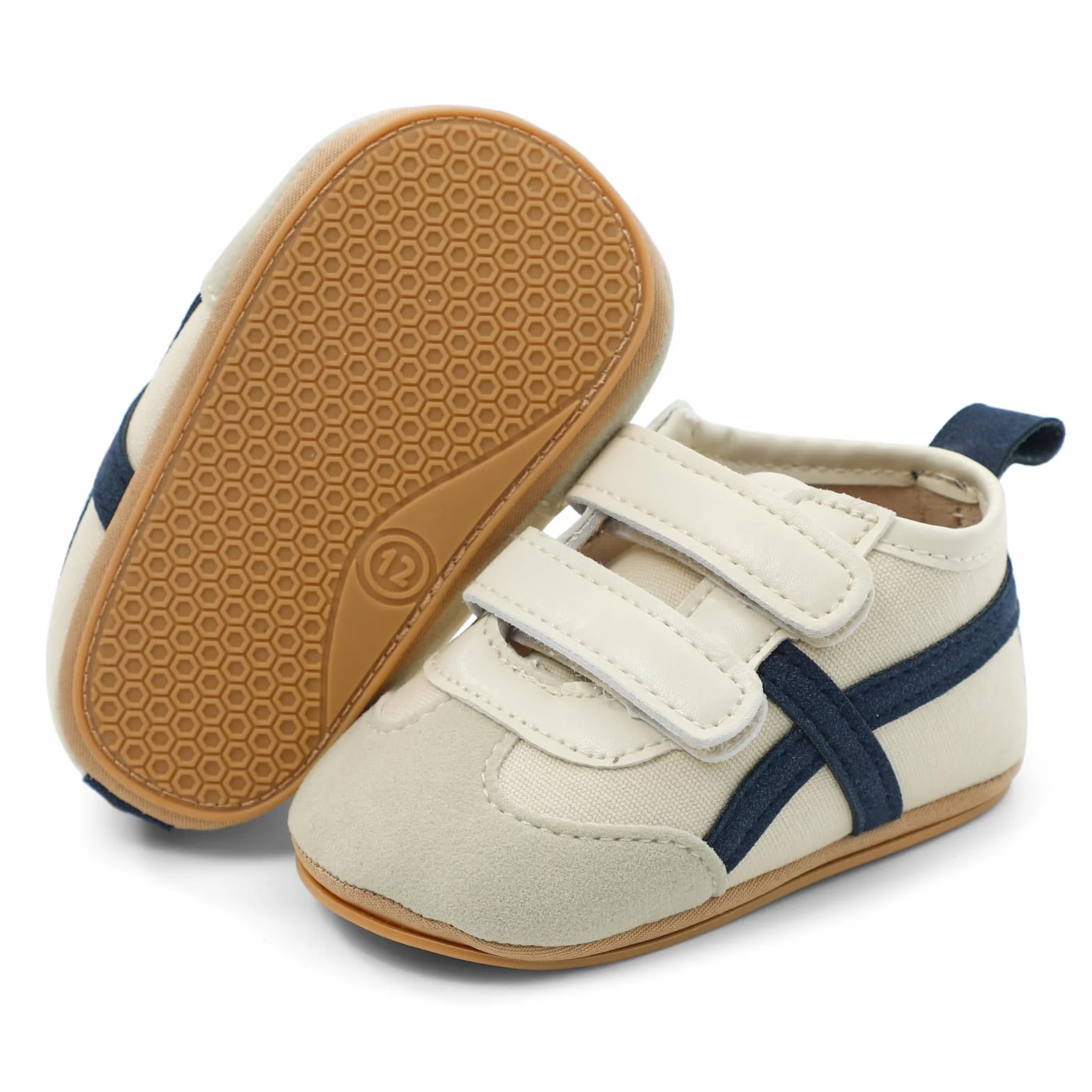 MASOCIO Zapatos Unisex Bebe Niño Niña Recién Nacido Primeros Pasos Zapatillas Deportivas Bebé Suela Blanda Antideslizante