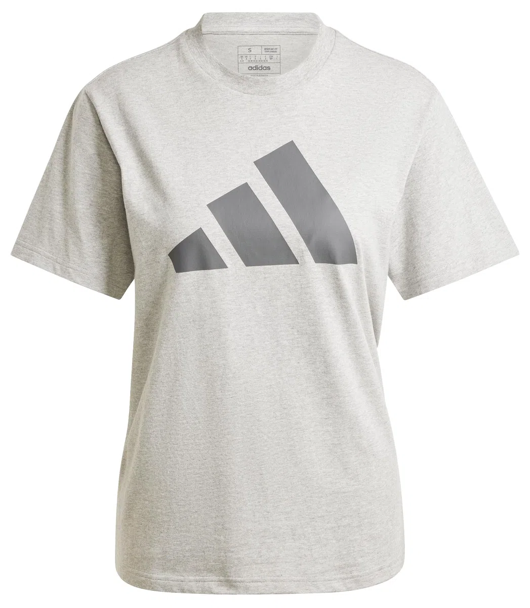 adidas Camiseta de entrenamiento de 3 rayas para mujer