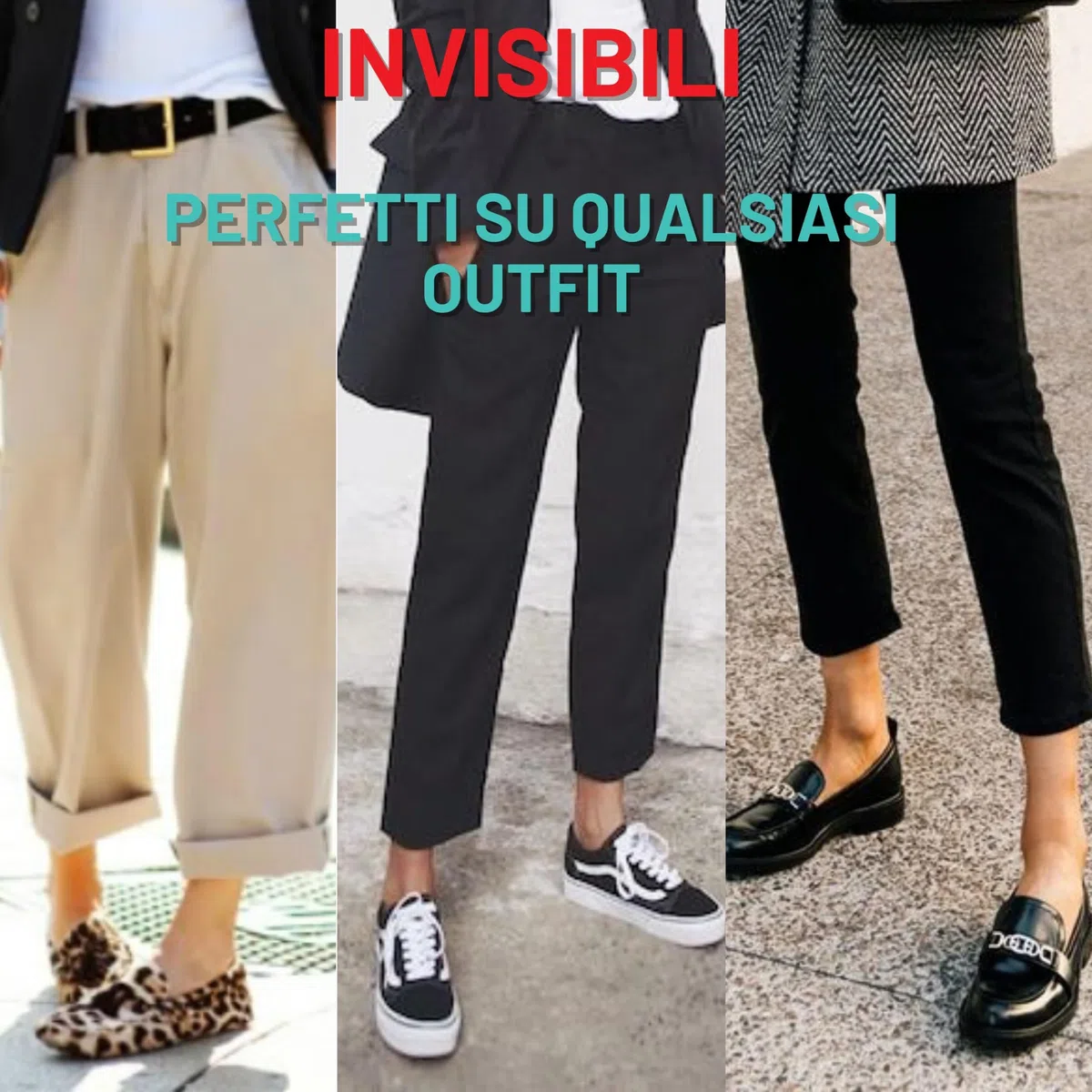 LEON D'ORO Protector de pies unisex de algodón, 4 pares, calcetines invisibles