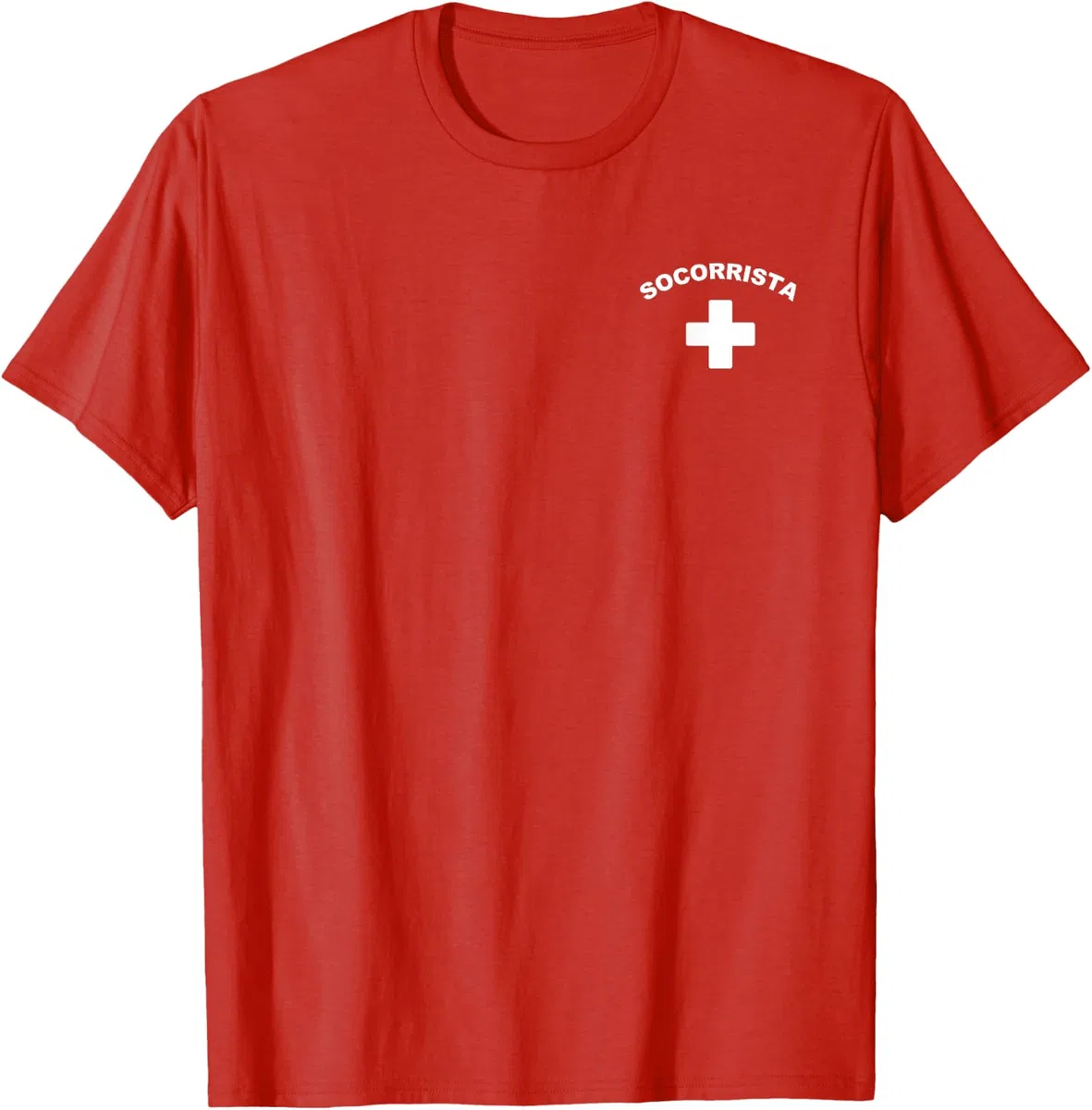 Camiseta Socorrista (Diseño Detrás) Trabajar Playa Socorro Camiseta